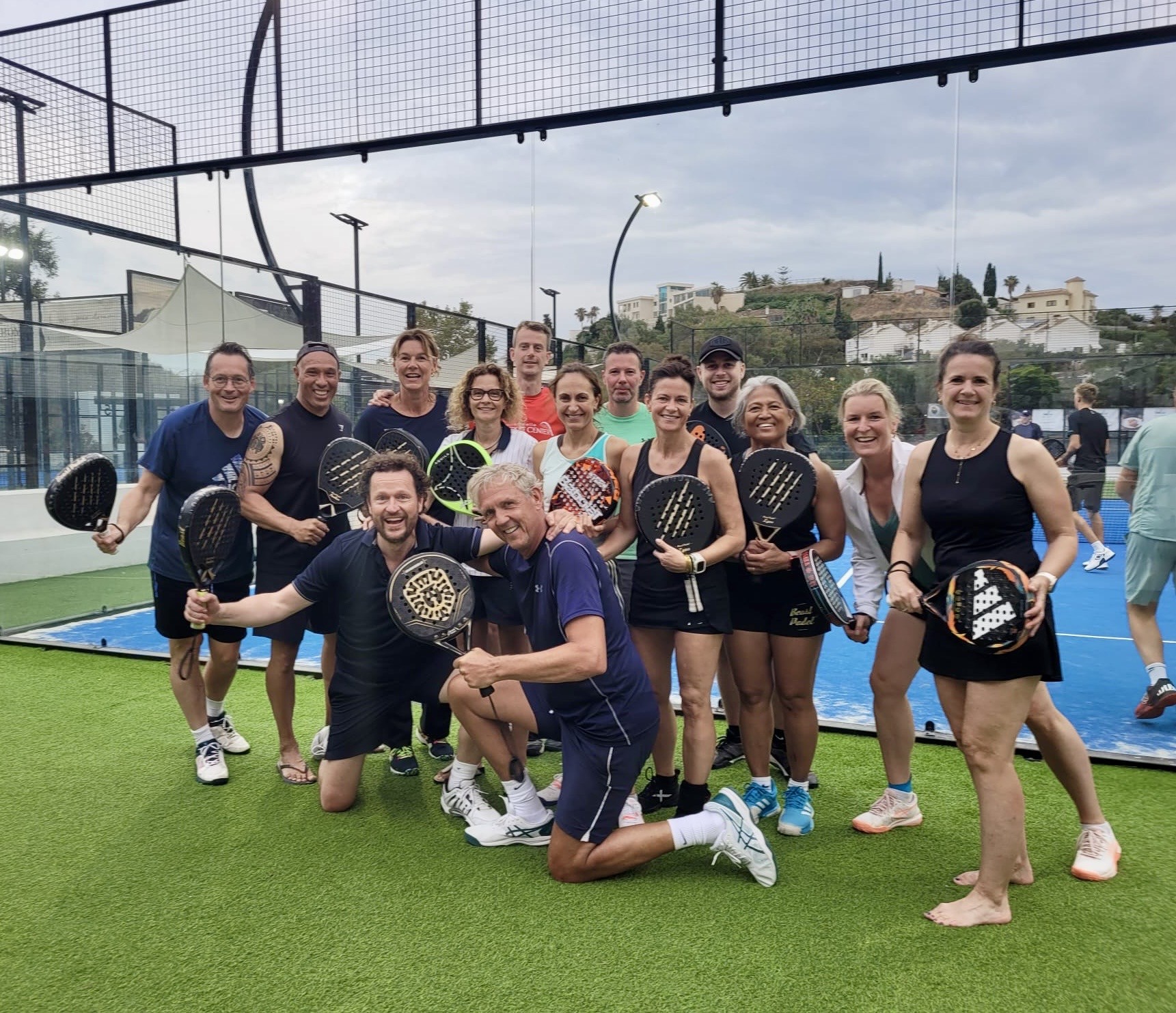 Padelreis met Petra Kamstra